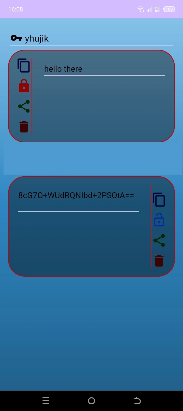 Login - Pass & Text Encryptor
